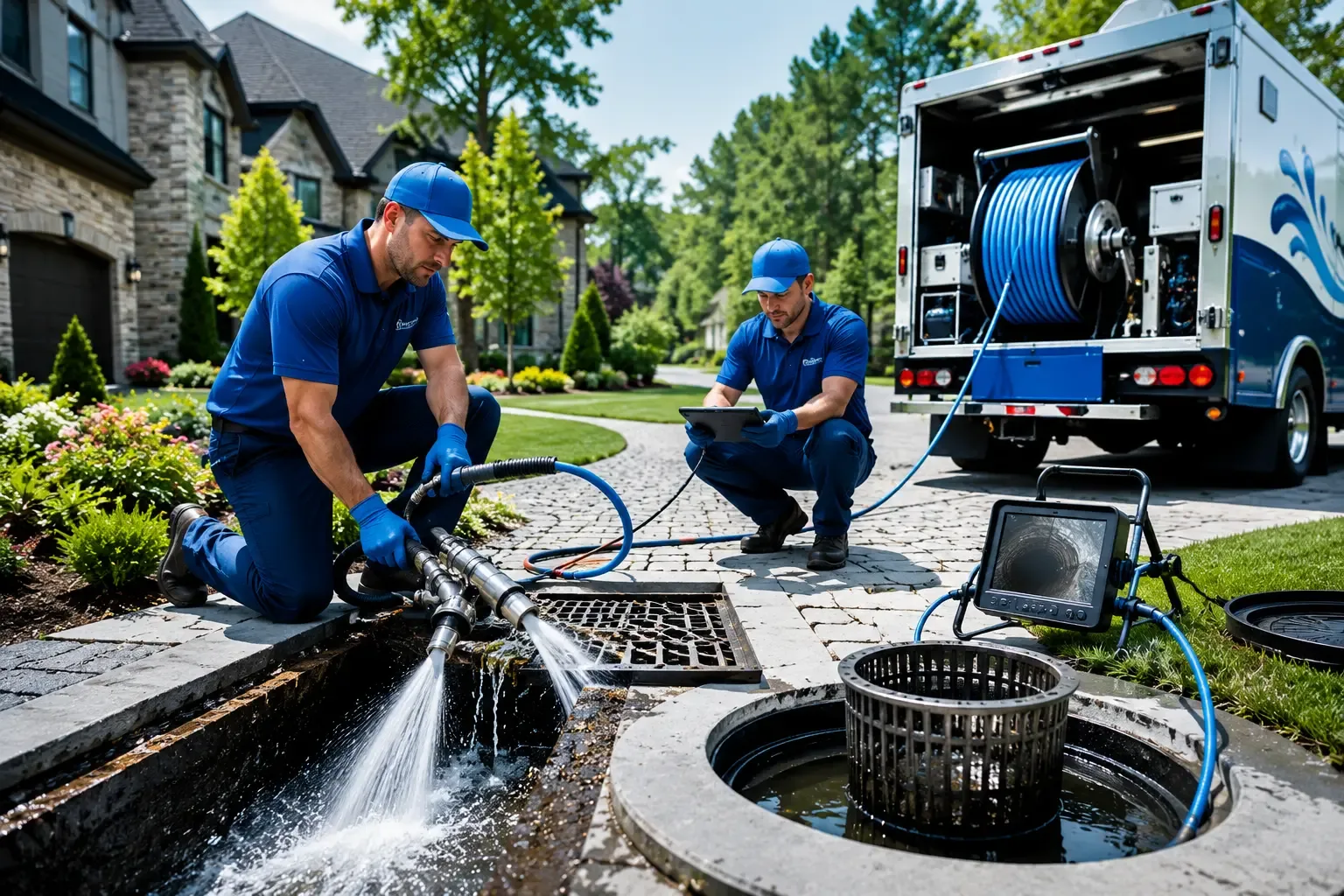 Local outdoor drain cleaning professionals in Rosston, TX