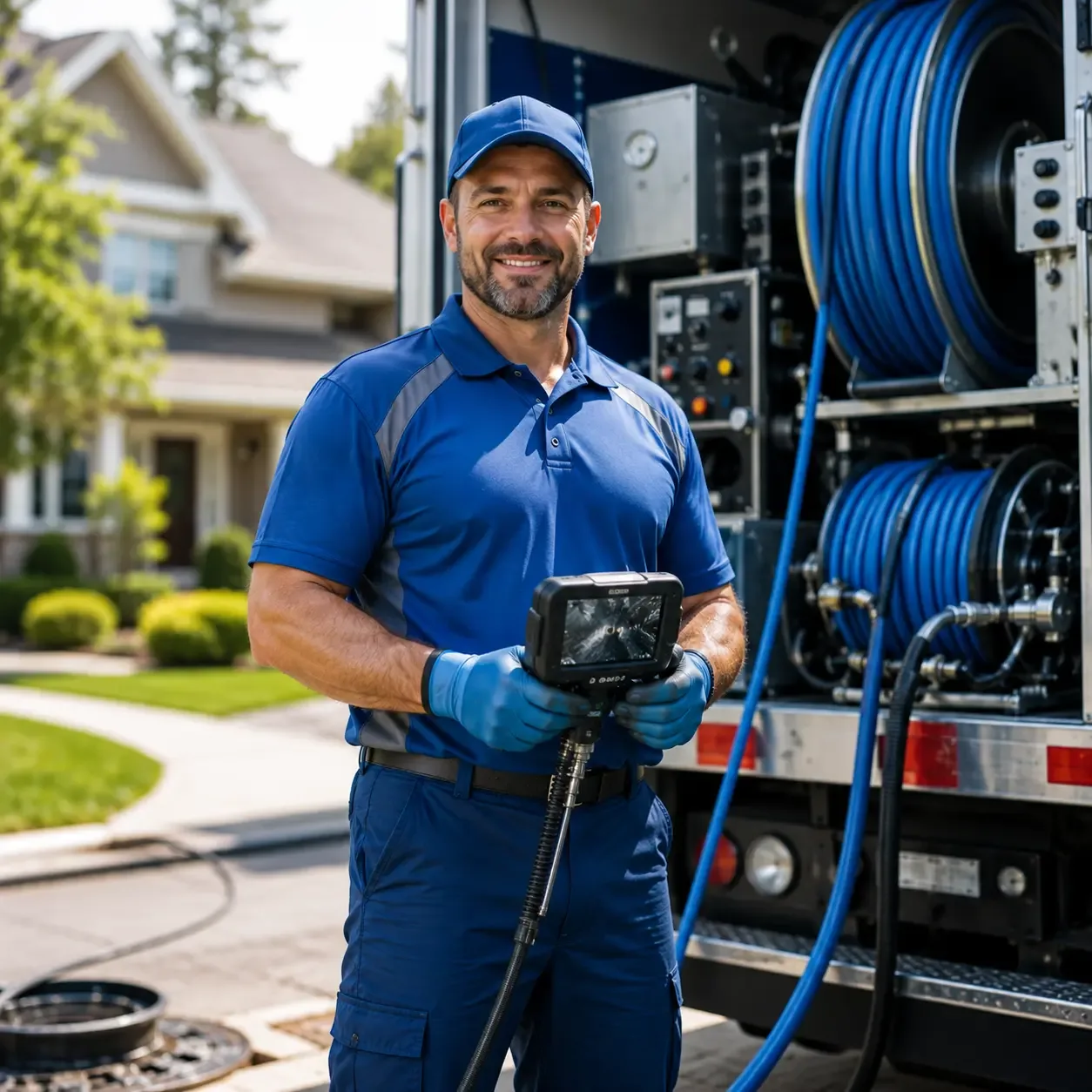 Local outdoor drain cleaning specialists in Rosston, TX